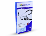 Medikart Dual Head Stethoscope | Aerospace grade chest piece with superior sound, sensitivity, clarity, strength and corrosion resistance - Image 3