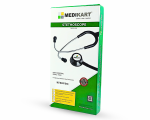 Medikart Single Head Stethoscope | Aerospace grade chest piece with superior sound, sensitivity, clarity, strength and corrosion resistance - Image 3