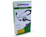 Medikart Single Head Stethoscope | Aerospace grade chest piece with superior sound, sensitivity, clarity, strength and corrosion resistance - Image 3