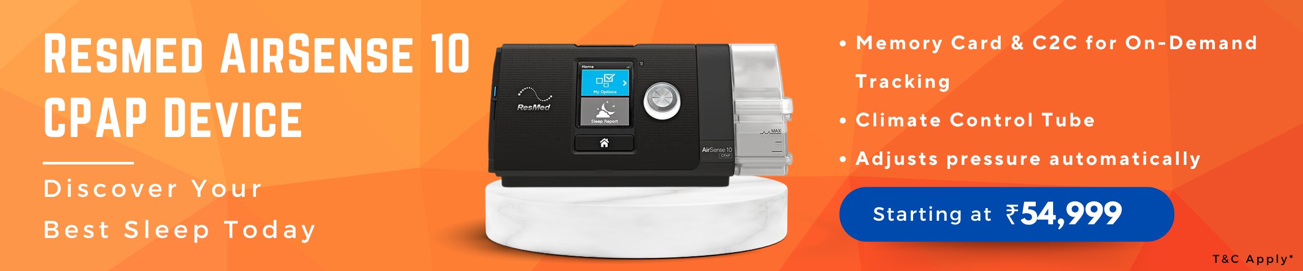 Resmed AirSense 10 CPAP Device