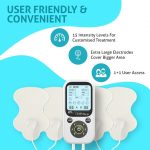 BPL Medical Technologies Electric TENS Massager for Physiotherapy Massager & Nerve Stimulator Device for Full Body Pain Relief Therapy - White - Image 4