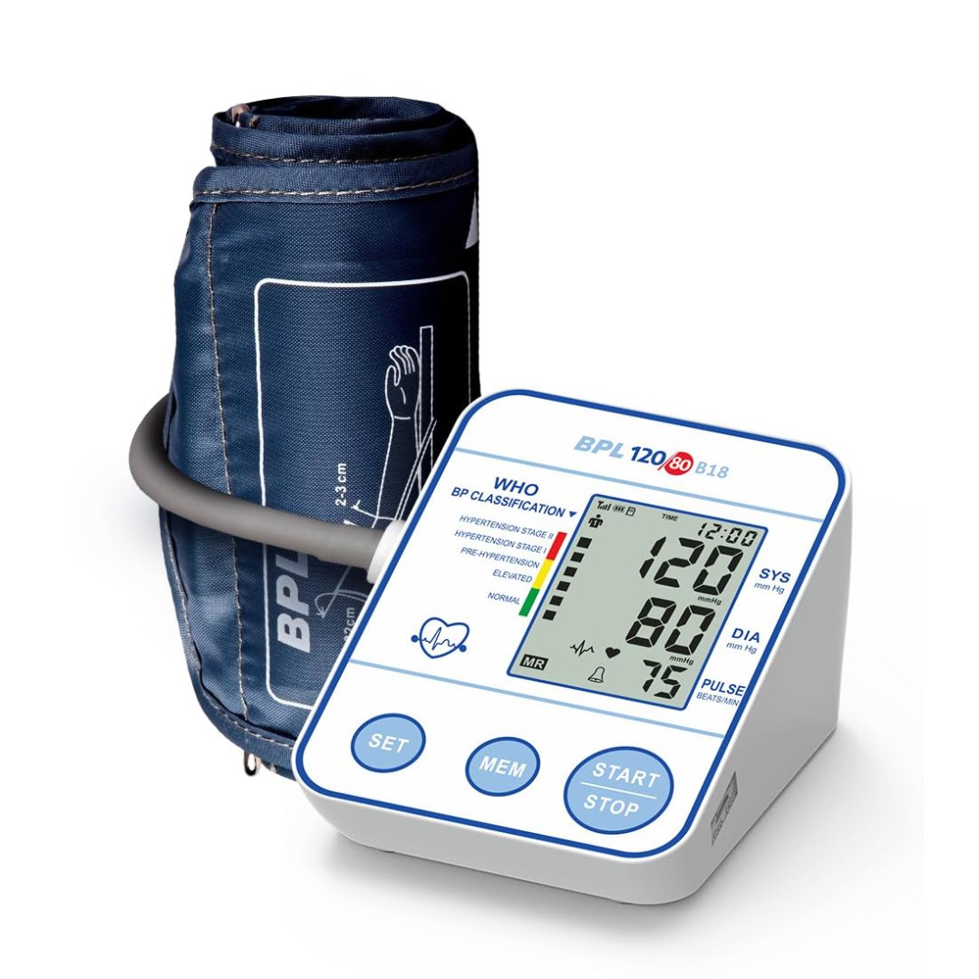 BPL Medical Technologies 120/80 B18 Automatic Blood Pressure Monitor ...