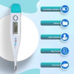 BPL Medical Technologies Accudigit DT-04 Mercury-Free Digital Thermometer With Quick Measurement of Oral & Underarm Temperature in Celsius & Fahrenheit | High Accuracy|Digital Display|Water Resistance - Image 4