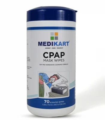 Medikart CPAP Mask Wipes 70 Unscented