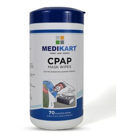 Medikart CPAP Mask Wipes 70 Unscented