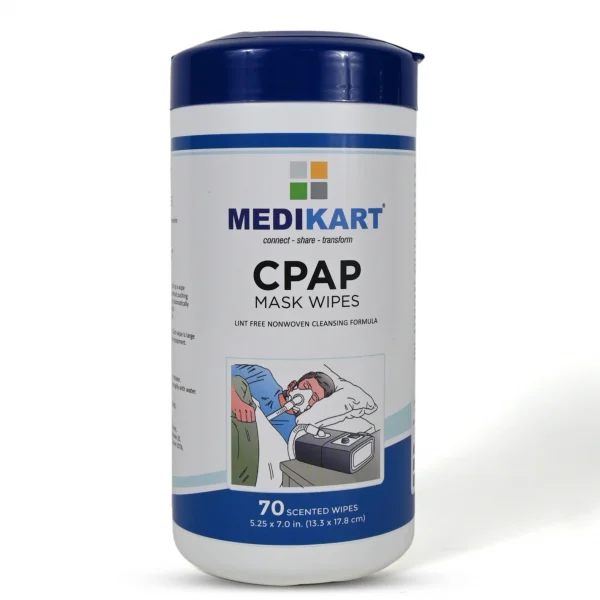 Medikart CPAP Mask Wipes 70 Unscented