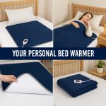 Electric Bed Warmer for Winter – Safe, Comfortable & Energy Efficient | Blue Colour - Image 3
