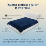 Electric Bed Warmer for Winter – Safe, Comfortable & Energy Efficient | Blue Colour - Image 4