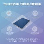 Medikart XL Electric Heating Pad for Back Pain | Blue Colour - Image 3