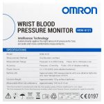 Omron HEM 6161 Fully Automatic Wrist Blood Pressure Monitor - Image 4