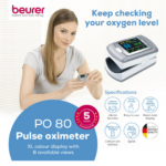 Beurer PO80 Fingertip Pulse Oximeter - Image 3