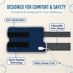 Medikart Knee Heating Pad for Knee Pain | Comfortable Heated Knee Pad for Fast Relief - Image 4