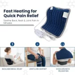 Medikart Heating Pad for Period Cramps & Back Pain in Blue Colour | Regular Size - Image 4
