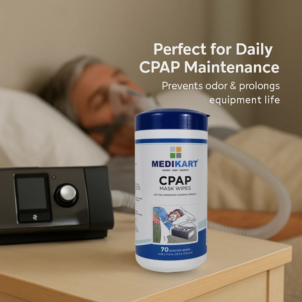 Medikart CPAP/BIPAP Mask Wipes