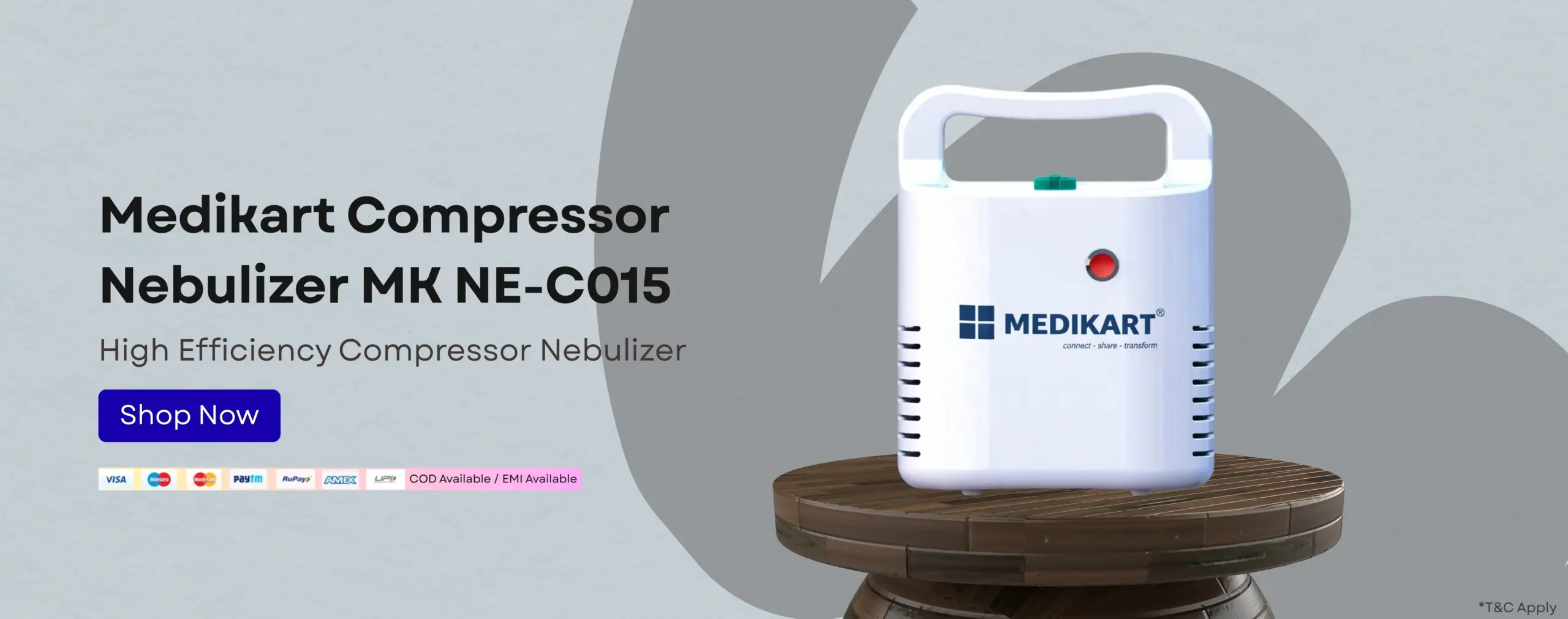 Medikart Compressor Nebulizer System MK NE-C015