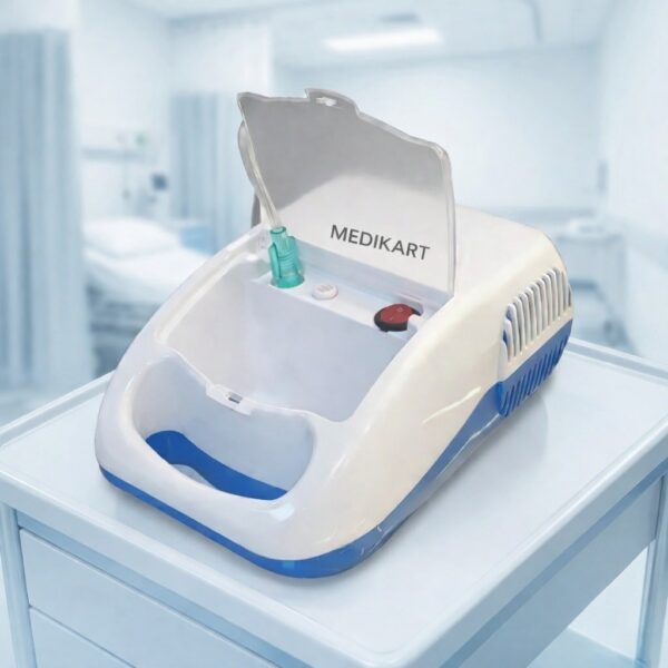 Medikart Compressor Nebulizer MK NE-C05 for Hospital Use | Medical Nebulizer for Respiratory Therapy
