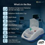Medikart Compressor Nebulizer MK NE-C05 for Hospital Use | Medical Nebulizer for Respiratory Therapy - Image 5