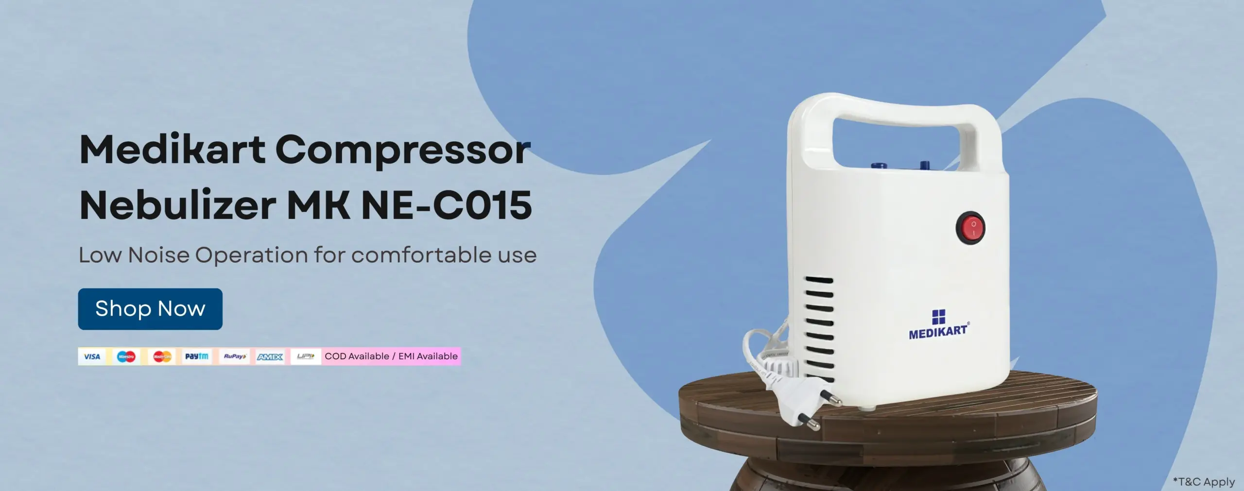 Medikart Compressor Nebulizer MK NE-C015