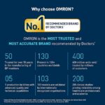 Omron HEM-7181 Upper Arm Automatic Blood Pressure Monitor with Long Battery Life and Hypertension Indicator - Image 6