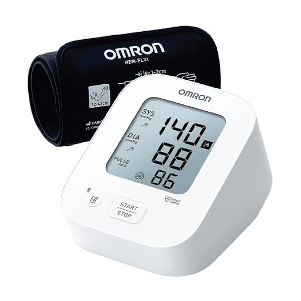 Omron HEM 7183T1 FLIN Upper Arm Automatic Blood Pressure Monitor with Bluetooth