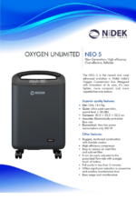 Nidek NEO 5 Oxygen Concentrator - Image 2