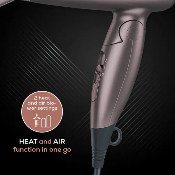 Beurer HC17 Hair Dryer (1300 W, Brown)