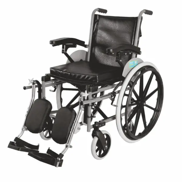 Imperio Wheelchair with Elevated Footrest (Mag Wheels)