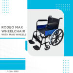 VISSCO RODEO MAX WHEEL CHAIR WITH MAG WHEEL Manual Wheelchair (Self-propelled Wheelchair) - Image 2