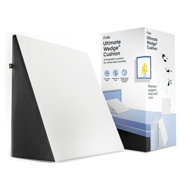 Frido Wedge Plus Cushion for Sleeping, Sitting & Acid Reflux Relief