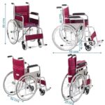 KosmoCare Dura Junior Foldable Wheelchair for Children (Regular) - Image 2