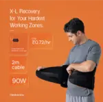 hCore X-L Lite Heating Pad for Back Pain - Image 3