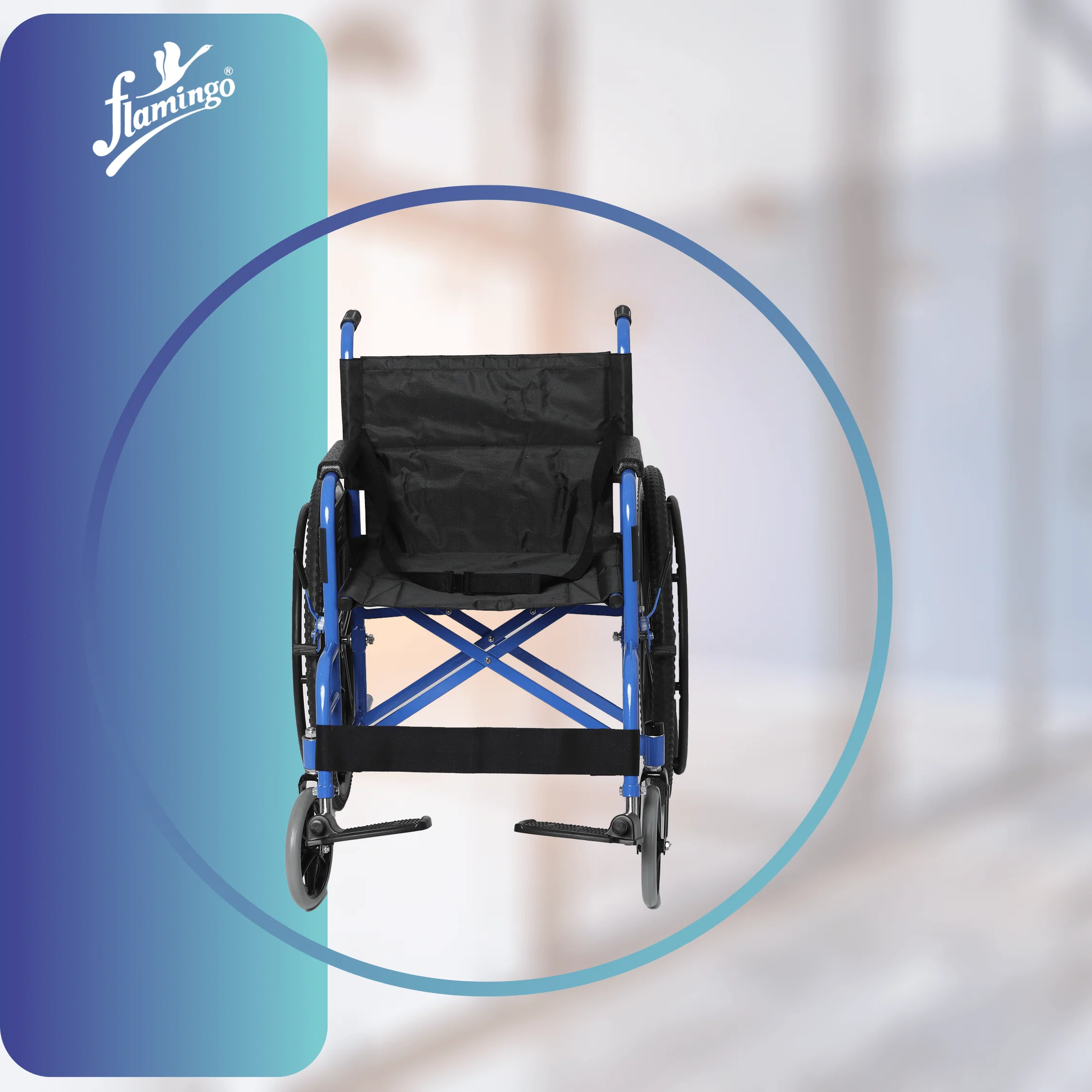 OC2302-P2 Flamingo Fighter Wheel Chair - Image 1