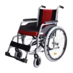 Vissco Superio Aluminium Wheelchair with Removable Big Wheels - Image 2