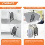 Comfort - Medipedic Commode | Foldable Commode | Light Weight | 100Kg Weight Bearig Capacity (Grey) - Image 8