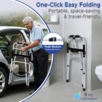 KosmoCare Premium Imported Lightweight Multipurpose Walker with Detachable Commode - Image 7