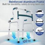KosmoCare Premium Imported Lightweight Multipurpose Walker with Detachable Commode - Image 5